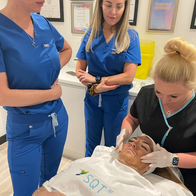 sqt microneedling treatment practical training